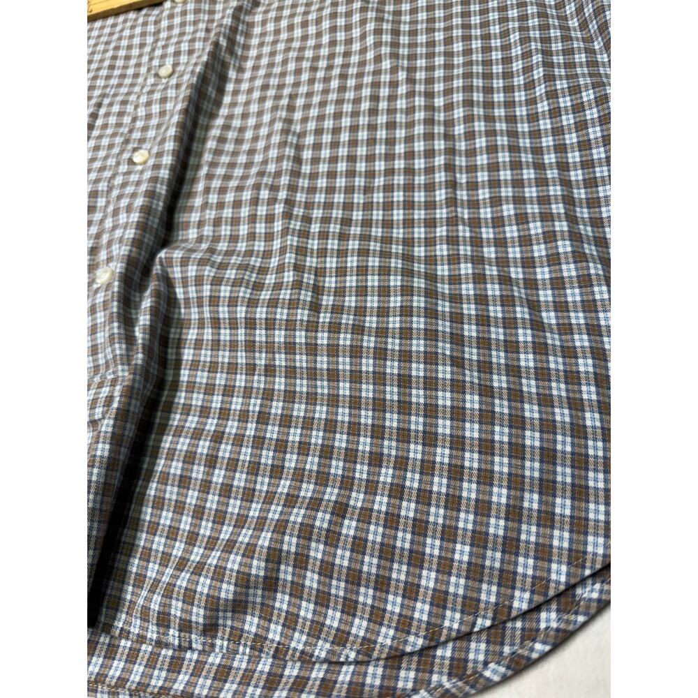 Peter Millar Collection Mens Button-Down Shirt Size large plaid 100% cotton - Picture 7 of 8